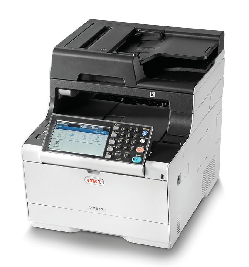 OKI MC573dn 제품 사진